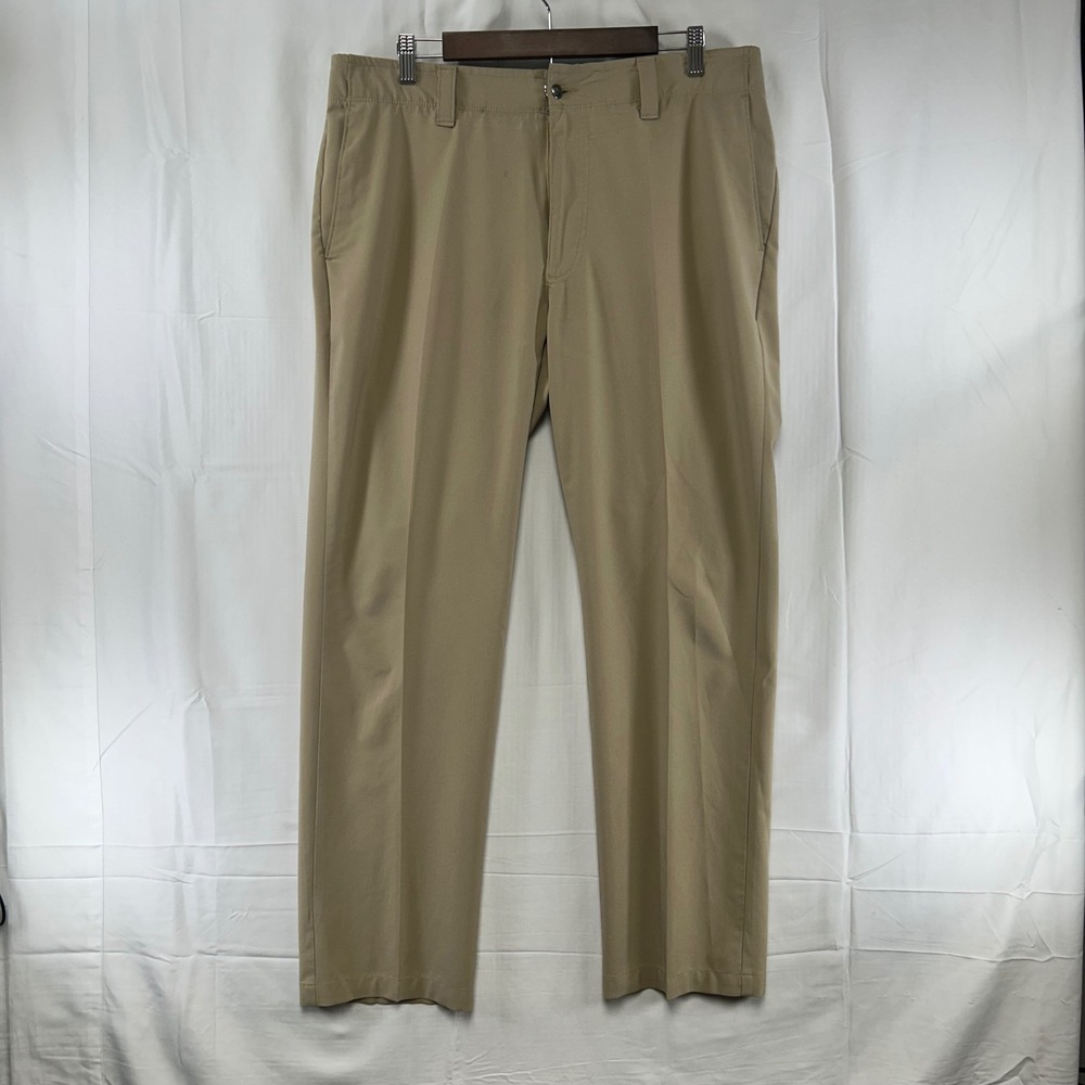 Callaway Golf Pants Men 36x30 Khaki Tan Performance Stretch Trousers